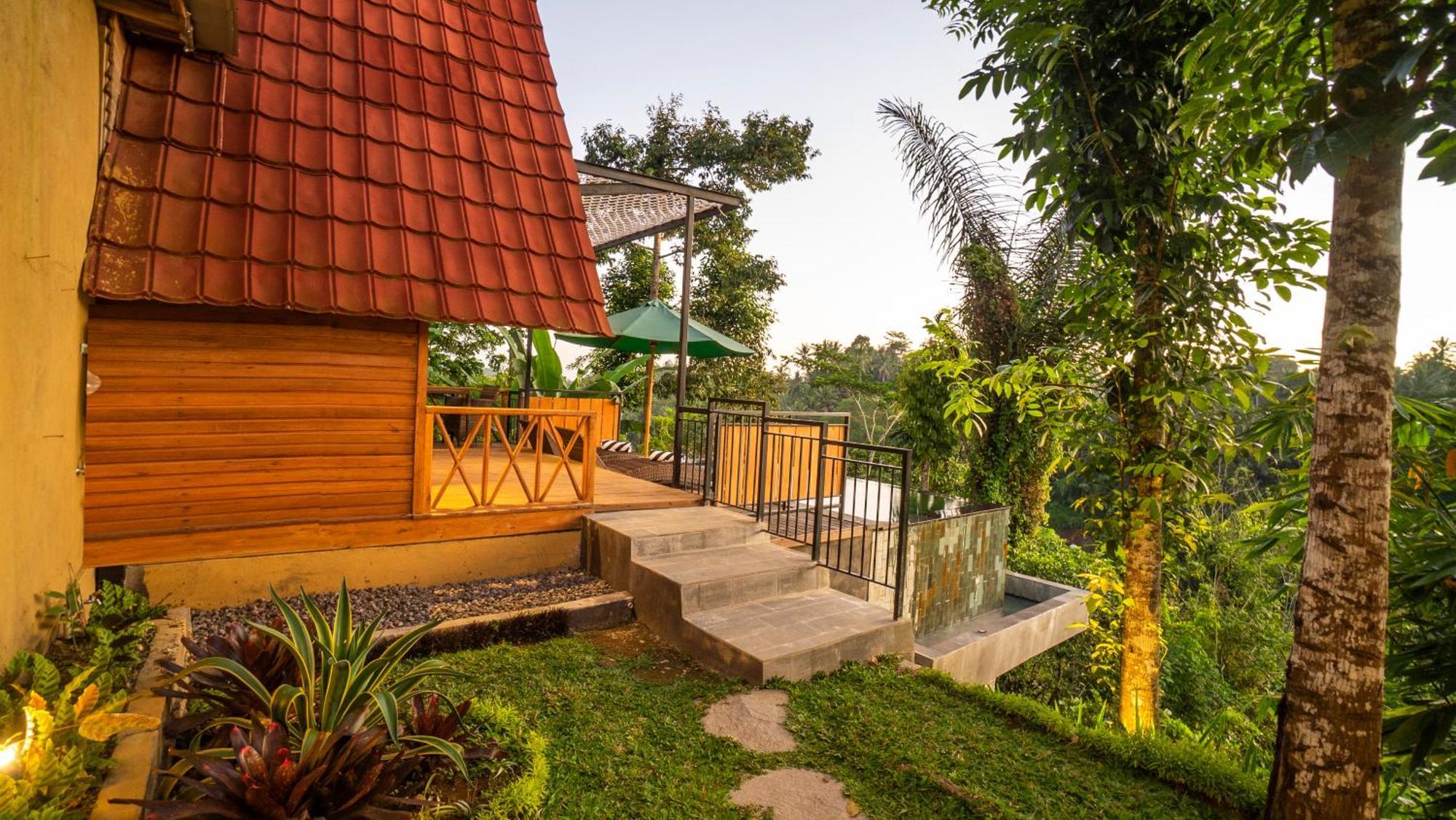 Anja Villas Ubud Тегалаланг Екстериор снимка