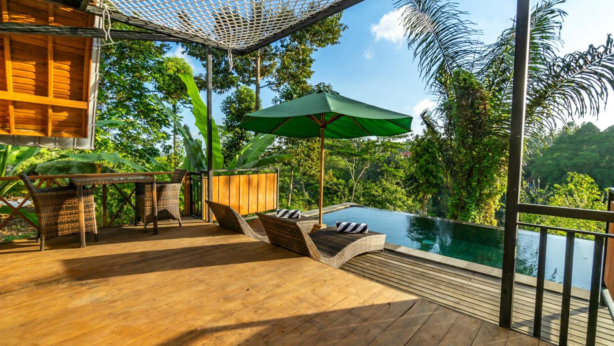Anja Villas Ubud Тегалаланг Екстериор снимка